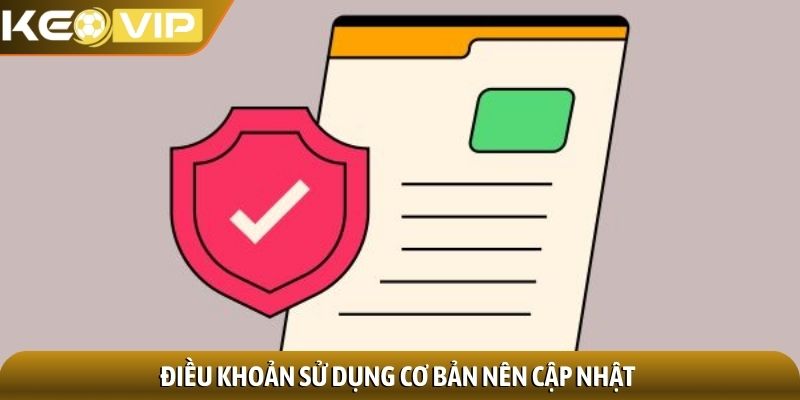 Điều khoản sử dụng cơ bản nên cập nhật